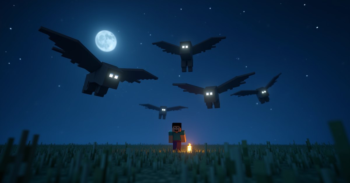 Phantoms in Minecraft: how to fight them and stop the spawns