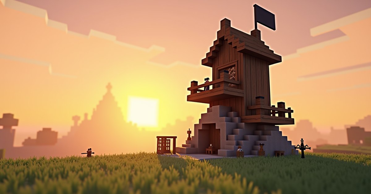 Pillager outpost in Minecraft: loot, mobs, and Bad Omen