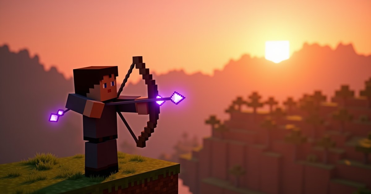 Power in Minecraft: how the bow enchantment works