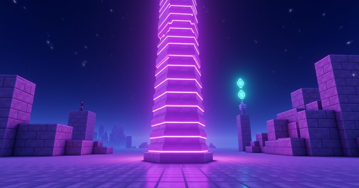 Purpur pillar in Minecraft: how to craft and use it
