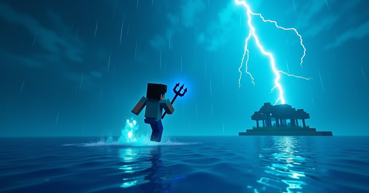 Riptide in Minecraft: how it works and how to use it