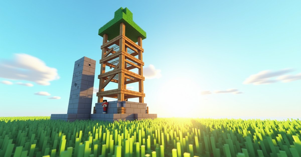Scaffolding in Minecraft: how to craft, climb, and use it