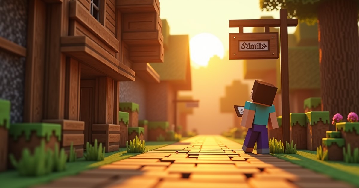 Signs in Minecraft: how to craft, place, and write on them