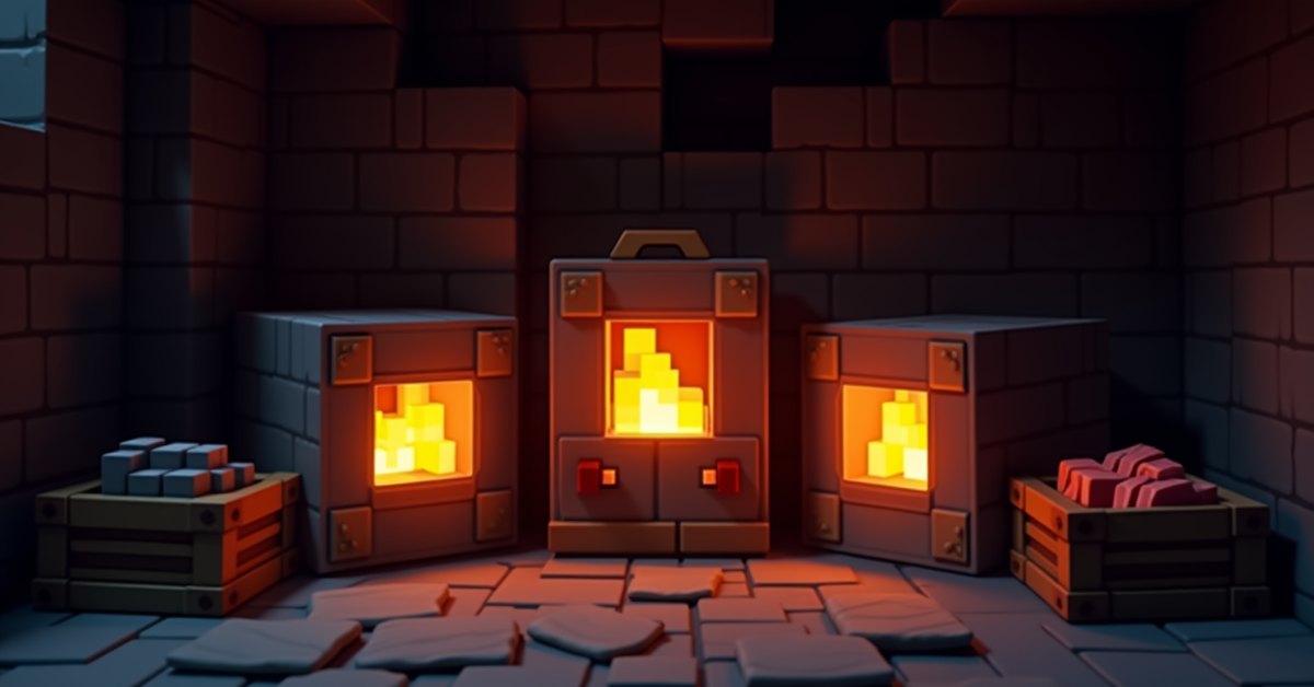 Smelting in Minecraft: furnace, smoker, and blast furnace guide