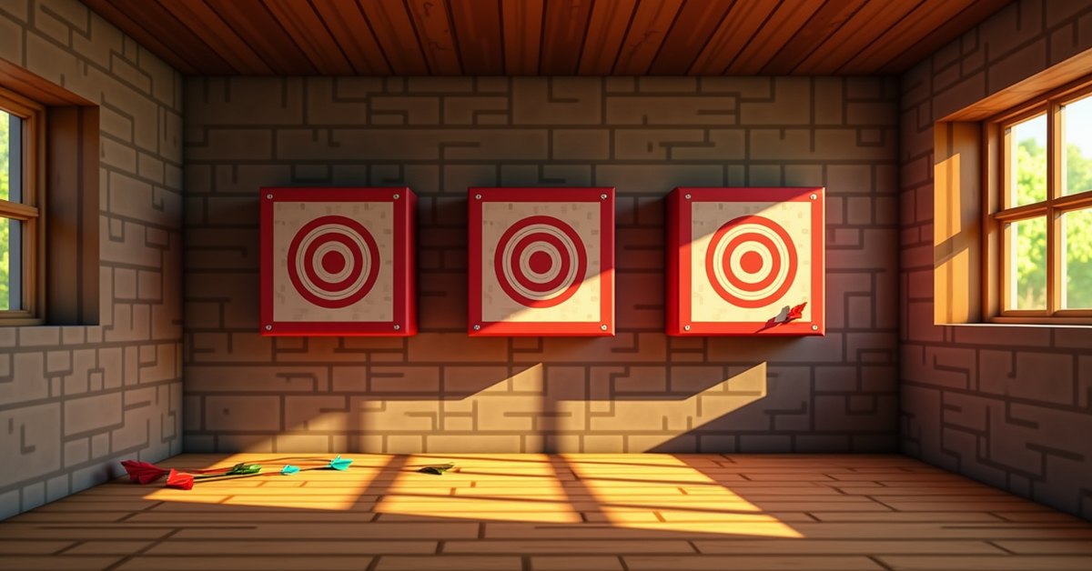 Target block in Minecraft: how to craft and use it