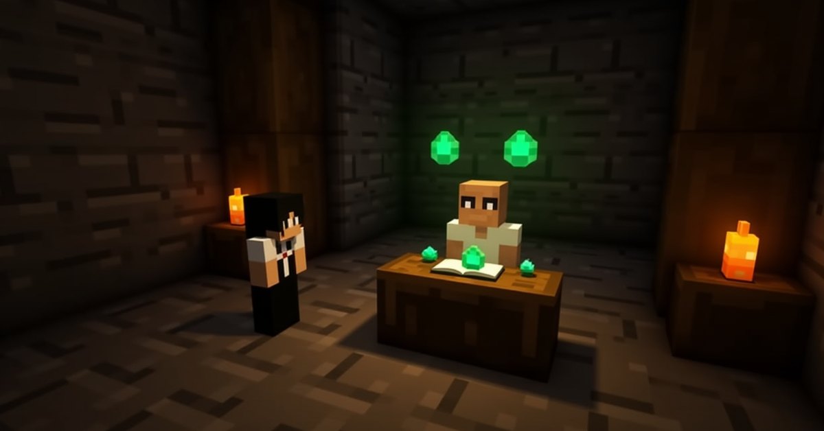 Trading in Minecraft: how villager and wandering trades work