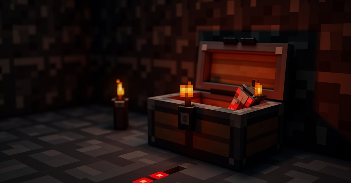 Trapped chest in Minecraft: how to craft and use it