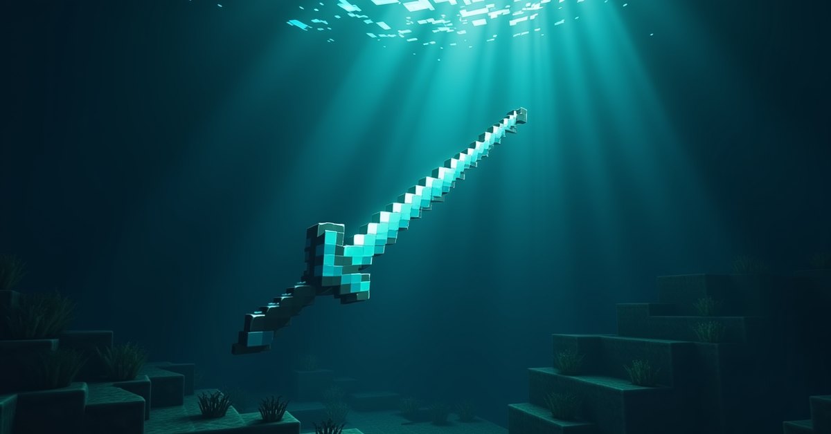 Trident in Minecraft: how to get, throw, and enchant it