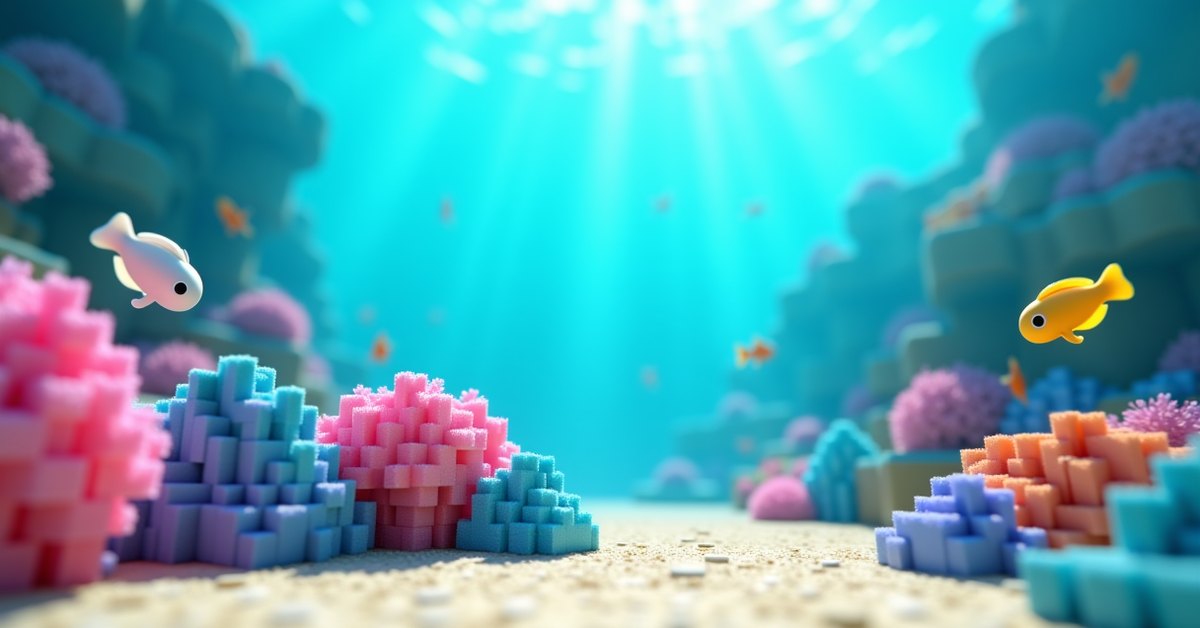 Tube coral block in Minecraft: how to mine it and keep it alive