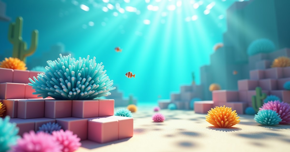 Tube coral fan in Minecraft: how to find, mine, and keep it alive