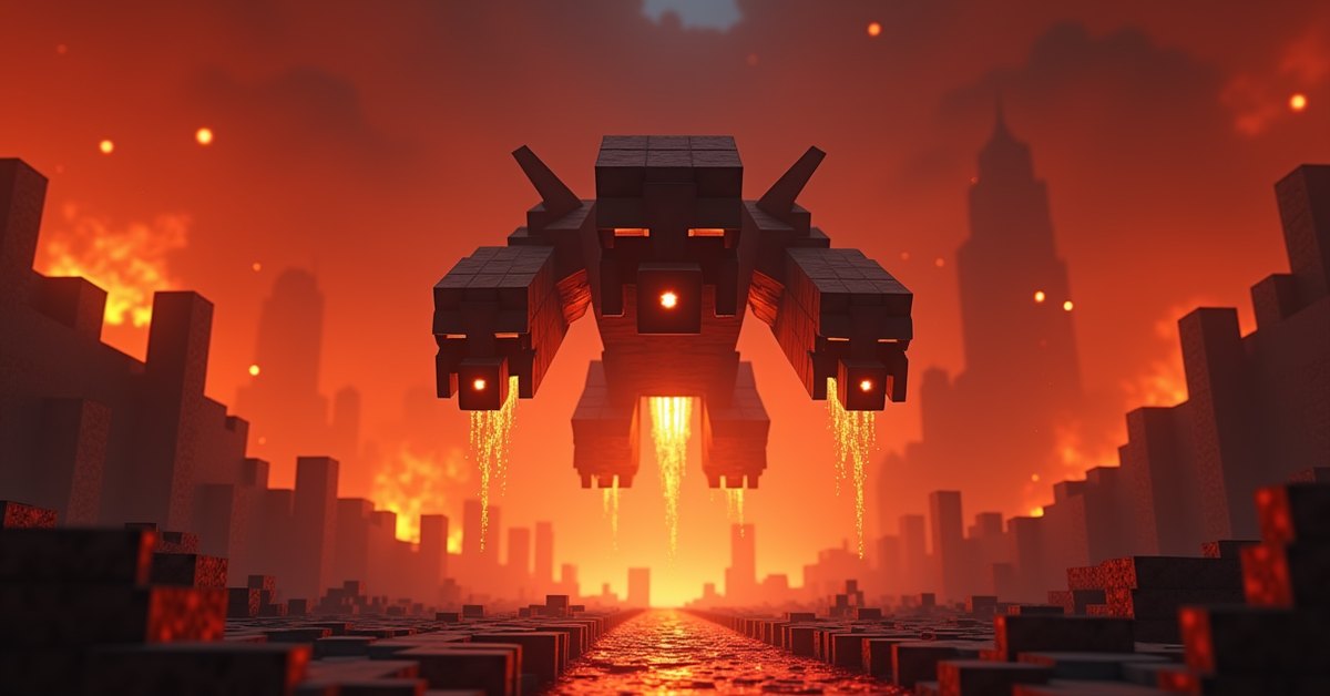 Wither in Minecraft: how to summon and beat the boss
