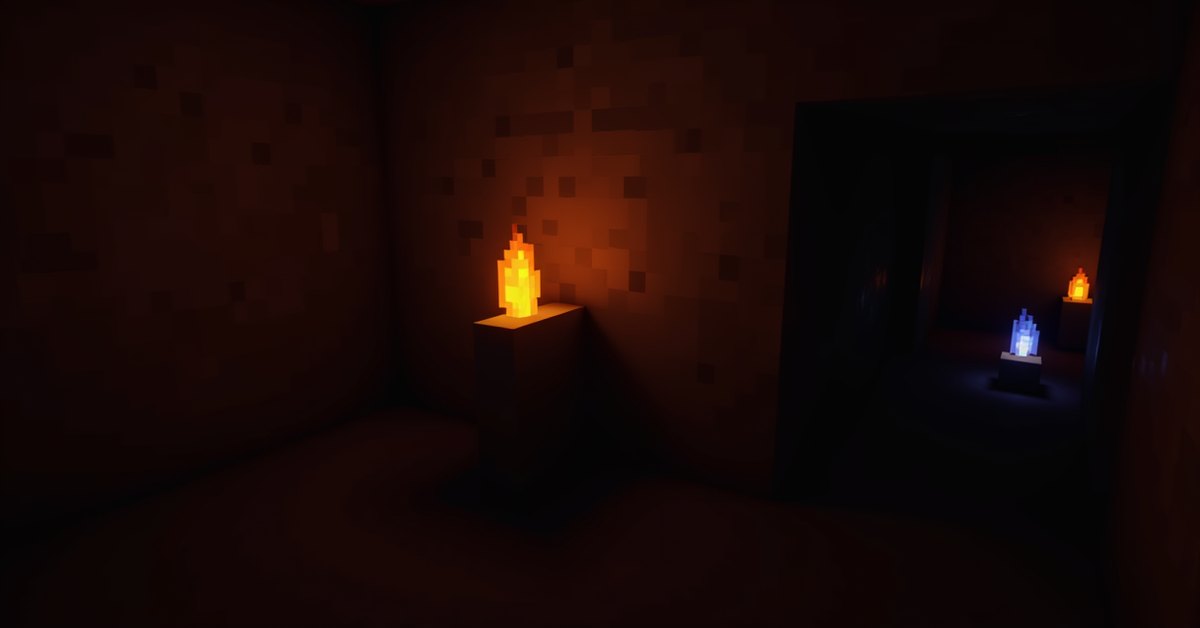 Torch in Minecraft: crafting, light level, and placement rules