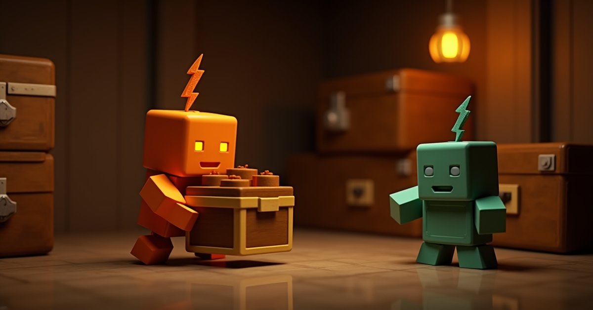 Copper golem in Minecraft: how to make one and how sorting works