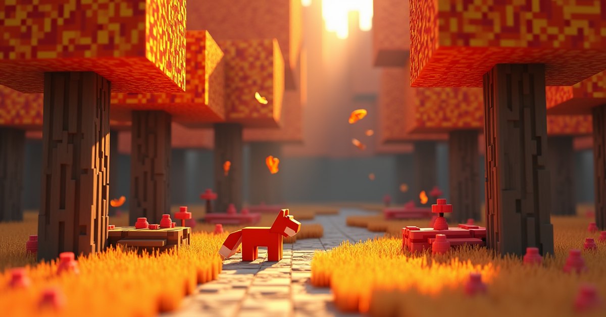 Dappled forest in Minecraft: poplars, seeds and how to find it