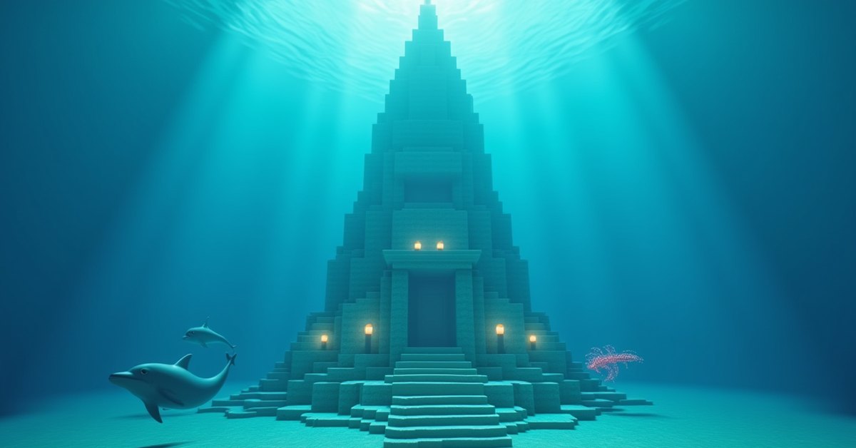 Deep ocean in Minecraft: monuments, mobs and how to find it